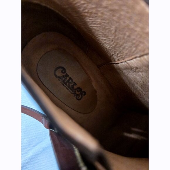 Carlos Santana Leather Ankle Bootie NWOB - size 7.5 - Picture 9 of 13